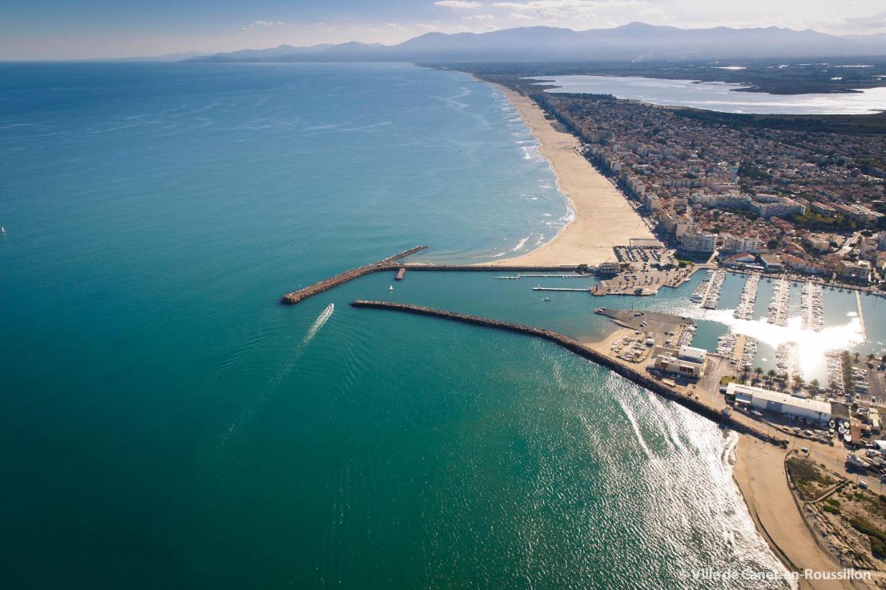 VOYAGE Superbe Vue mer, escapade, évasion et bien être! Canet-en-Roussillon Exterior foto